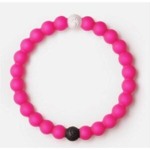 NWOT Lokai Find Your Balance Breast Cancer Awareness Beaded Bracelet Pink Small